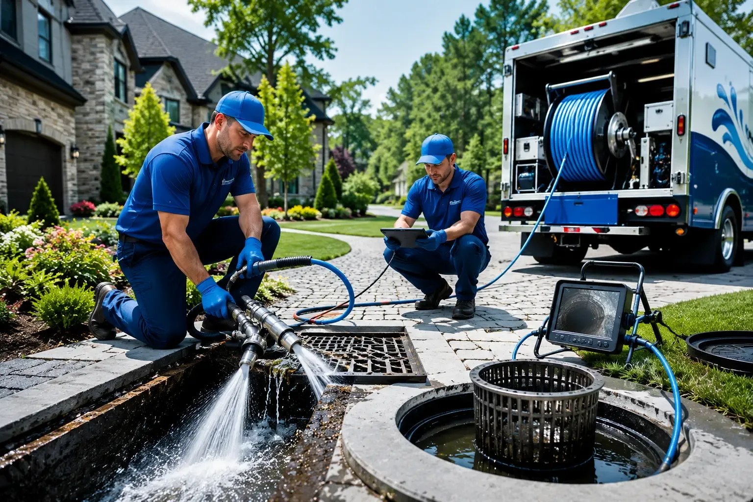 Local outdoor drain cleaning professionals in Kent, OH